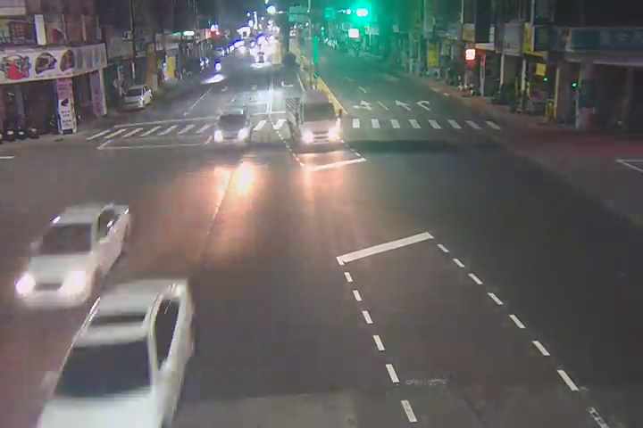 中清路/漢口路(右側車流往五權路)