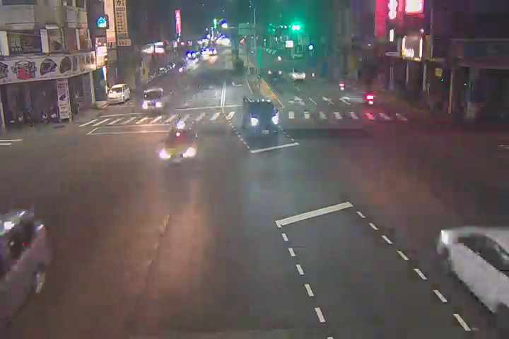 中清路/漢口路(右側車流往五權路)