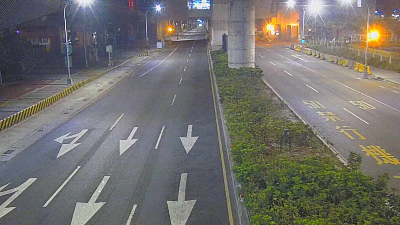 建國北路/大慶街(右側車流往環中路)