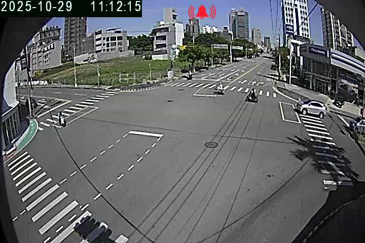 台中市道路 [07114]安和路/朝馬路(右側車流往臺灣大道),Anhe Rd./Chaoma Rd. (Right side Traffic flow to Taiwan Blvd) 距離2.2公里