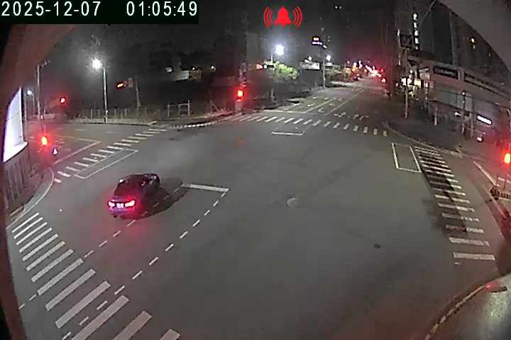 安和路/朝馬路(右側車流往臺灣大道)