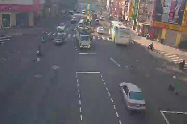 中清路/敦化路(右側車流往文心路)