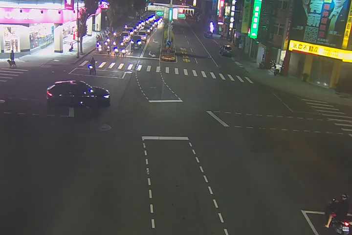 台中市北屯區中清路/敦化路(右側車流往文心路)