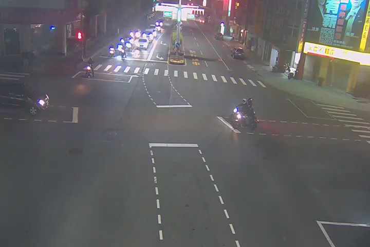 台中市北屯區中清路/敦化路(右側車流往文心路)