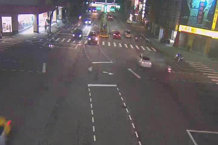 台中市北屯區中清路/敦化路(右側車流往文心路)