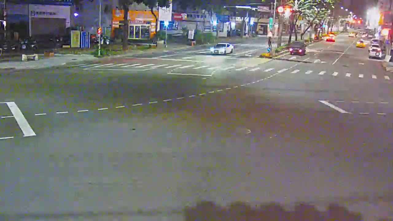 中清路/五權路(右側車流往文心路)