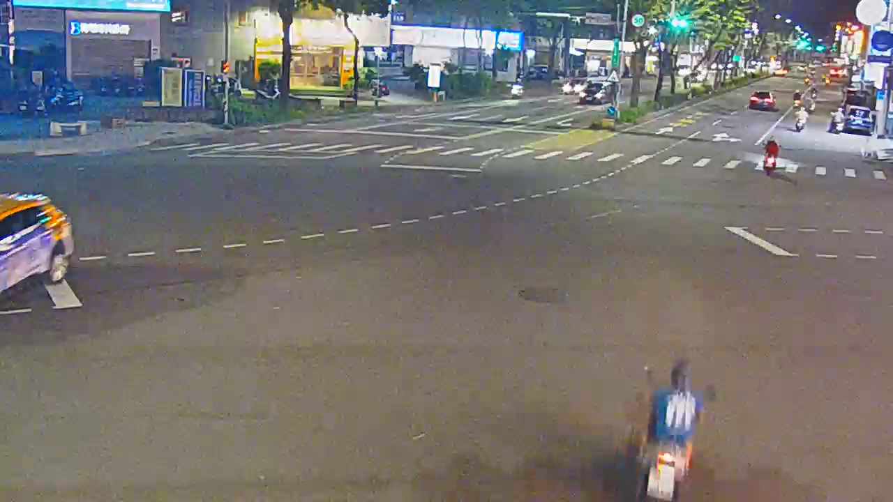 台中市北區中清路/五權路(右側車流往文心路)