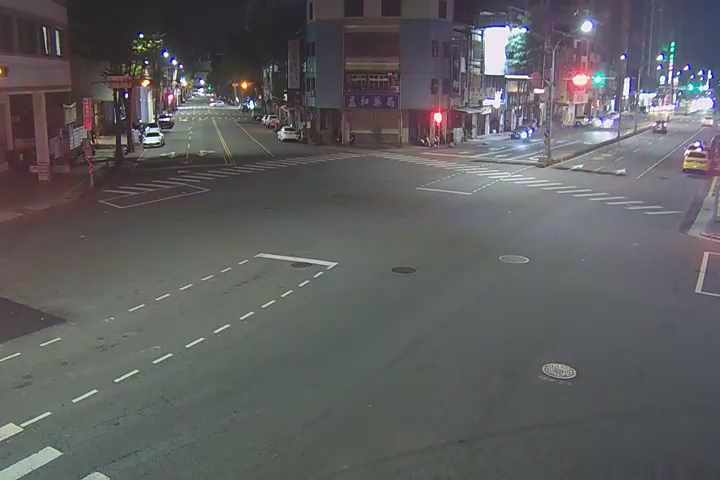 五權路/學士路(右側車流往中清路)