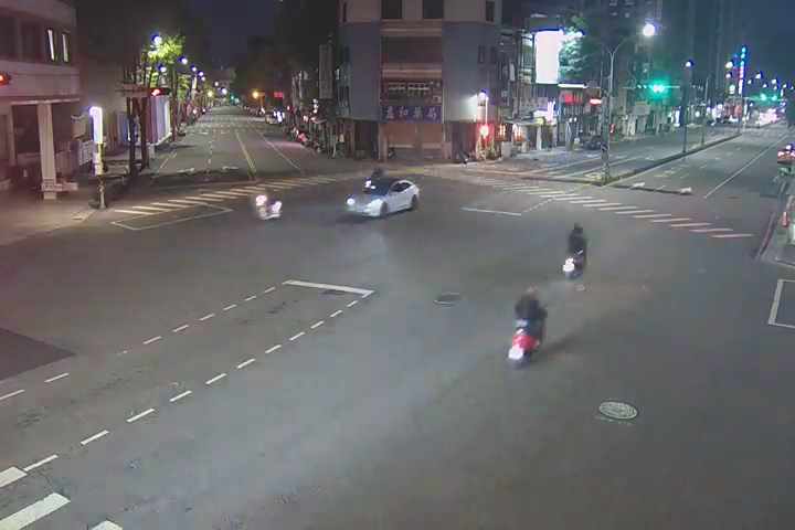 五權路/學士路(右側車流往中清路)