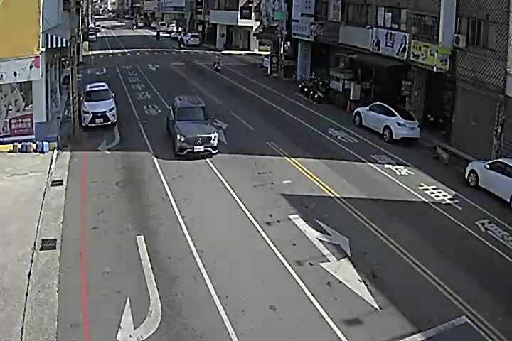 台中市道路 [06194]后庄北路/中清路(右側車流往松竹路)Houzhuang N. Rd./Zhongqing Rd.( (Right side Traffic flow to Songzhu Rd.) 氣溫25.8℃