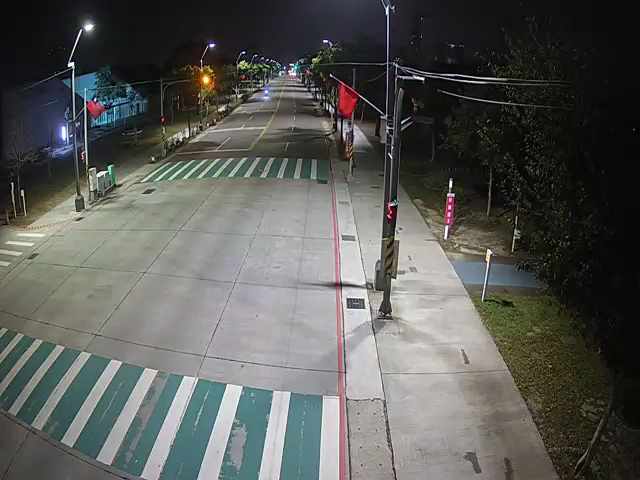 台中市道路 [07082]中科路/中央公園遊客中心(右側車流往河南路),Zhongke Rd/Taichung Central Park (Right side Traffic flow to Henan Rd) 距離5公尺