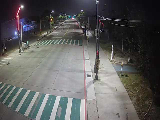 中科路/中央公園遊客中心(右側車流往河南路)