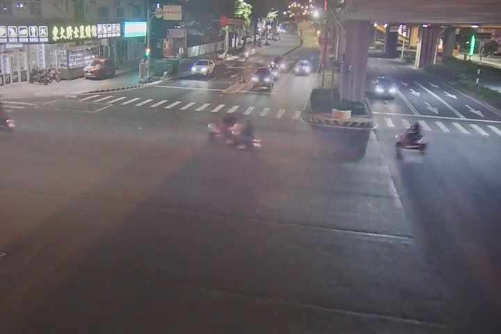 環中路/西屯路(車流往中清路) Huanzhong Rd./Xitun Rd. (Traffic flow to Zhongqing Rd.)