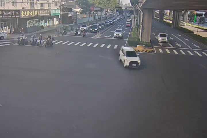 環中路/西屯路(車流往中清路) Huanzhong Rd./Xitun Rd. (Traffic flow to Zhongqing Rd.)