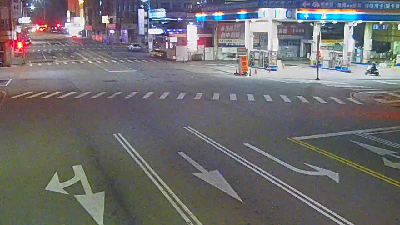 民權路/柳川東路(右側車流往向上路)