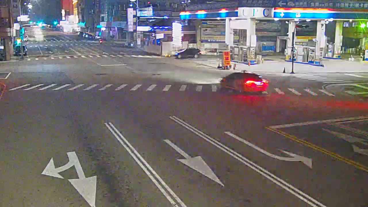 民權路/柳川東路(右側車流往向上路)