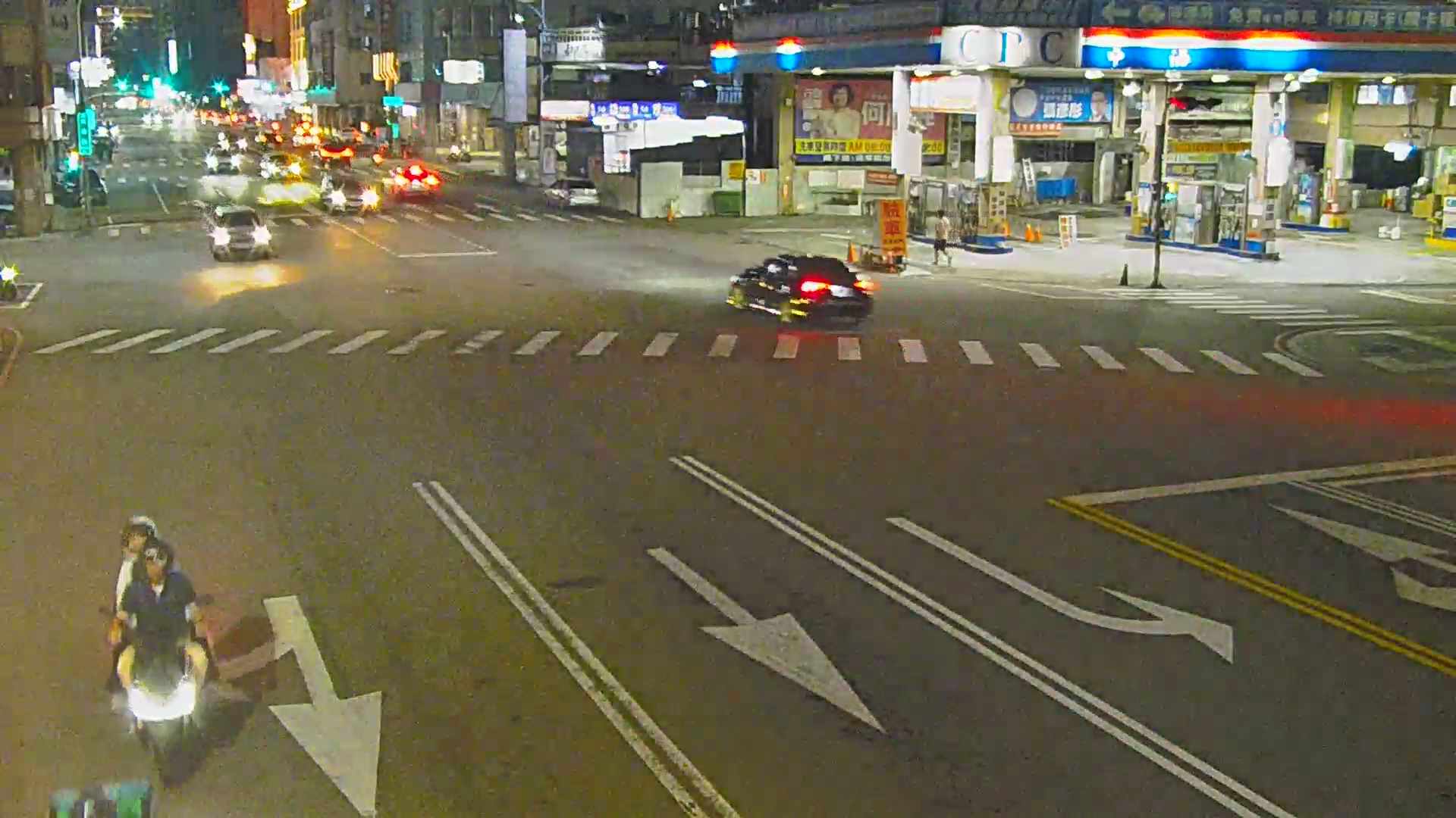 民權路/柳川東路(右側車流往向上路)Minquan Rd./ Liuchuan E. Rd.( Right side Traffic flow to Xiangshang Rd.)