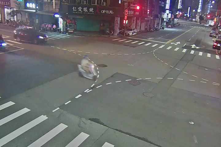 台中市道路 [04263]學士路/健行路 (右側車流往五權路) Xueshi Rd./Jianxing Rd./(Right side Traffic flow to Wuquan Rd.)