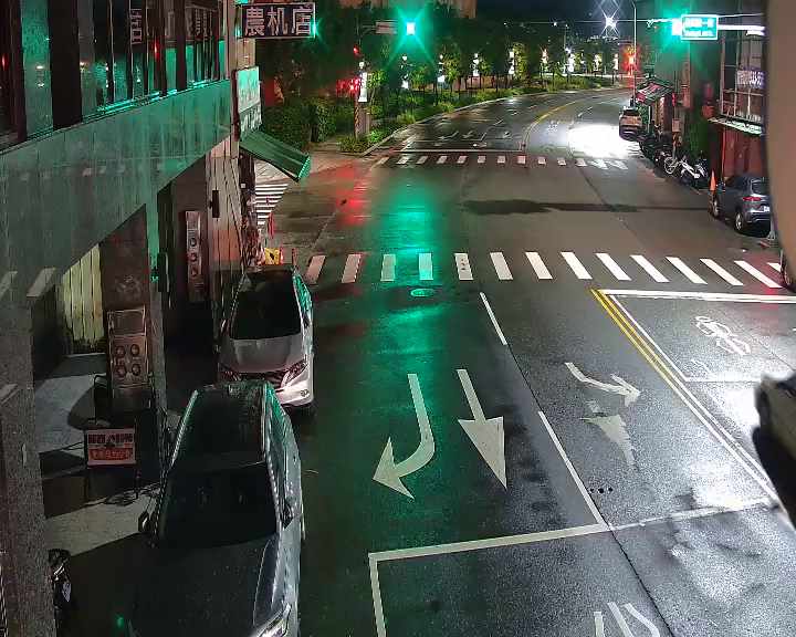 台中市東區忠孝路/振興路(右側車流往建成路)