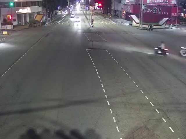 台中市西區臺灣大道/民權路(右側車流往台中車站)