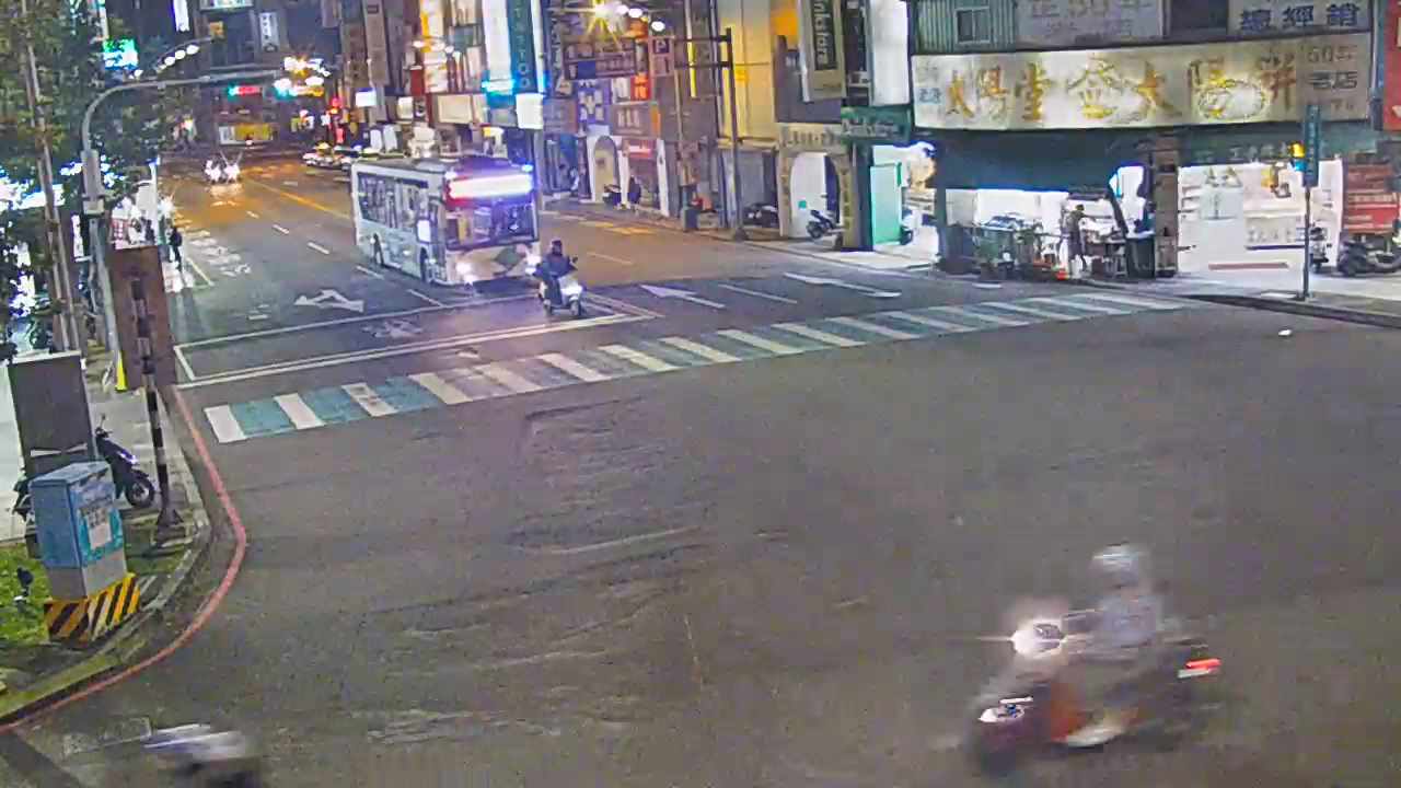 台中市道路 [00184]臺灣大道/建國路(右側車流往文心路),Taiwan Blvd/ Jianguo Rd.(Right side Traffic flow to Wenxin Rd.) 距離1.2公里