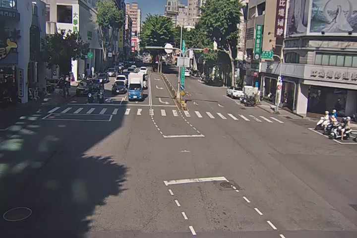台中市北區崇德路/漢口路(右側車流往文心路)