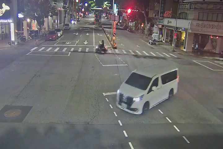 崇德路/漢口路(右側車流往文心路)