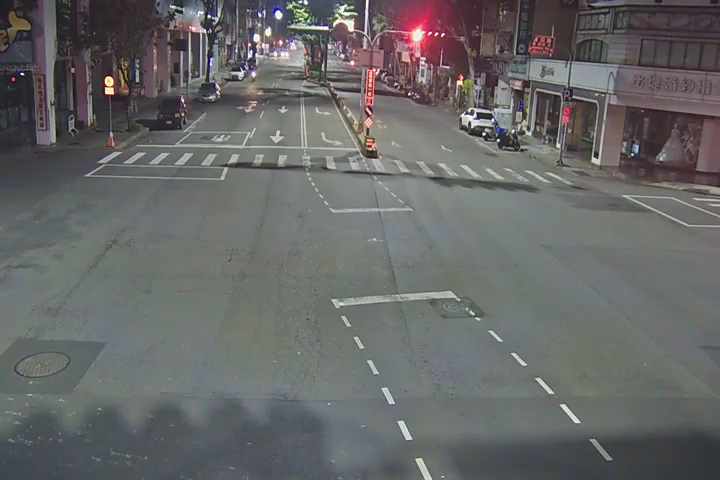 崇德路/漢口路(右側車流往文心路)