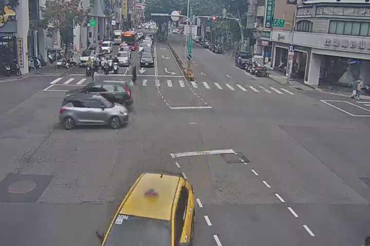 台中市北區崇德路/漢口路(右側車流往文心路)