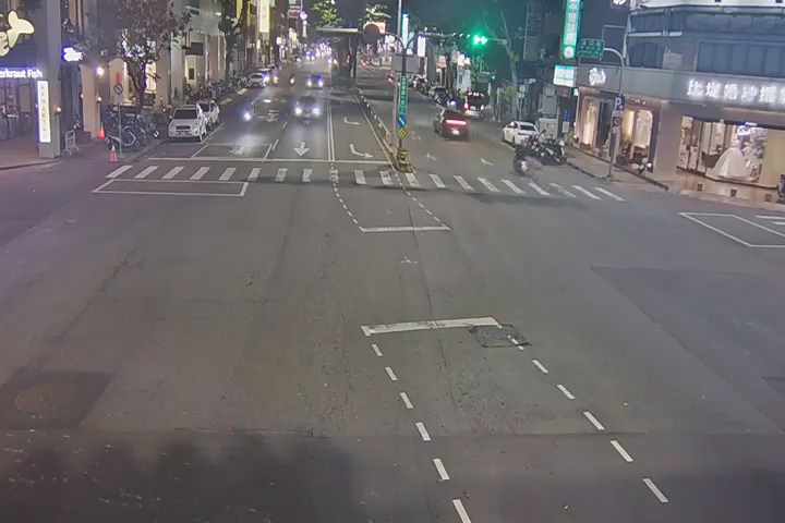 台中市北區崇德路/漢口路(右側車流往文心路)