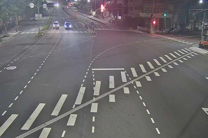 向上路/忠勇路(右側車流往龍井)