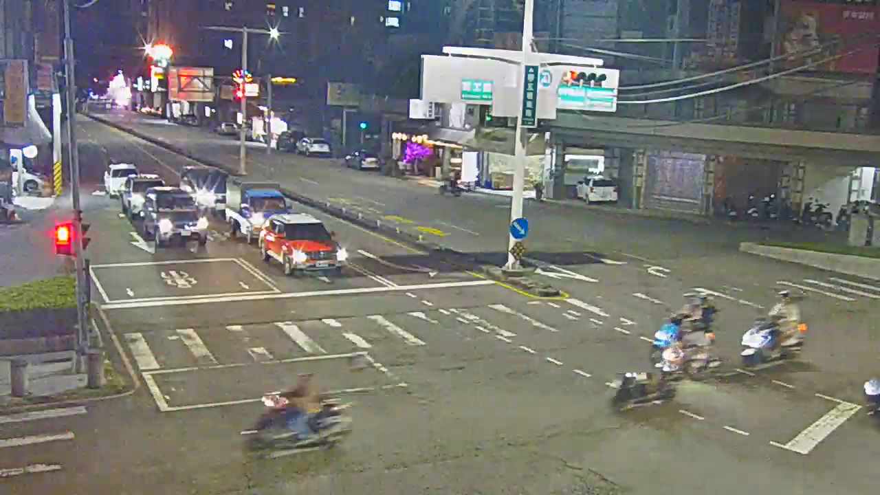 五權南路/高工路(右側車流往中投公路)