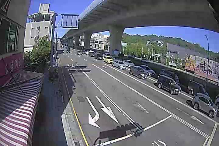 台中市北屯區環中東路/松竹路(車流往東山路)