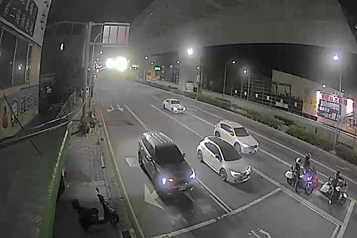 台中市北屯區環中東路/松竹路(車流往東山路)
