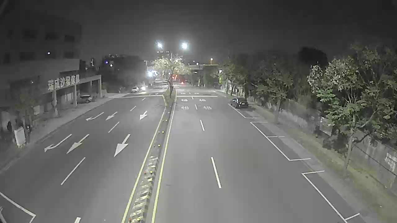 台中市北屯區松竹路/松竹一路(右側車流往環中東路)