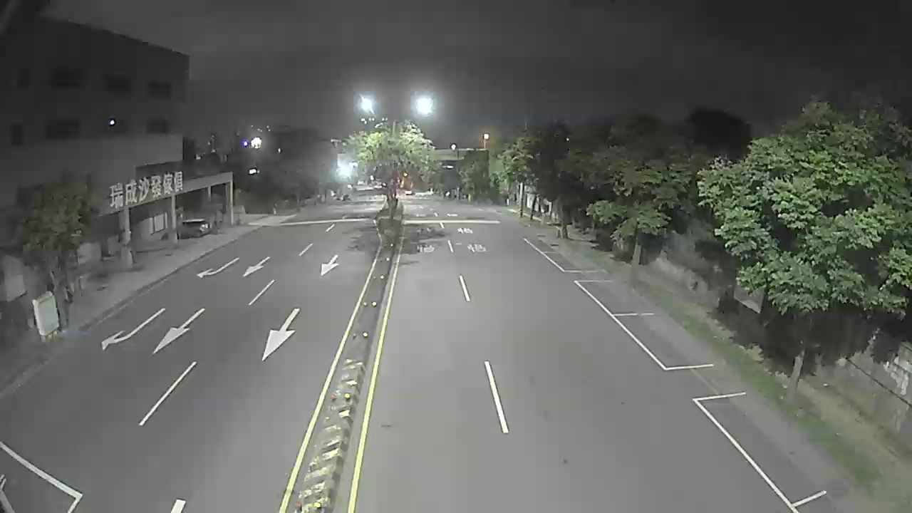 台中市北屯區松竹路/松竹一路(右側車流往環中東路)