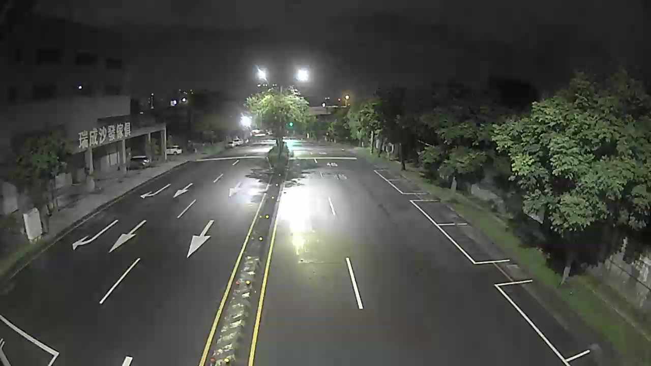 台中市北屯區松竹路/松竹一路(右側車流往環中東路)