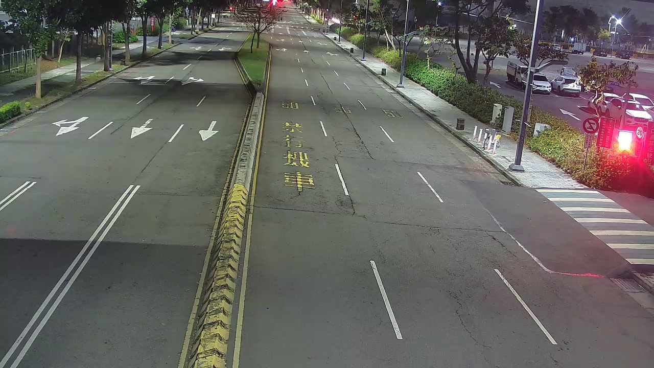 經貿路/河南路(右側車流往環中路)