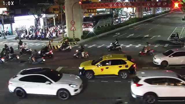 文心路/昌平路(右側車流往崇德路)