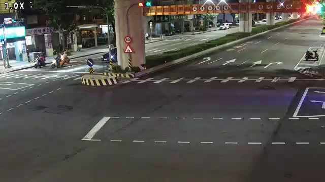 台中市北屯區文心路/昌平路(右側車流往崇德路)