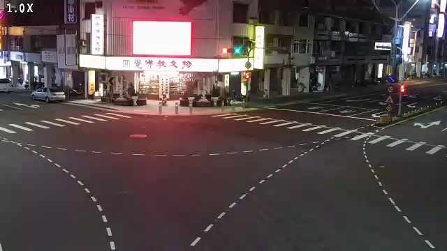 台中市西區五權西路/五權路(右側車流往南屯交流道)