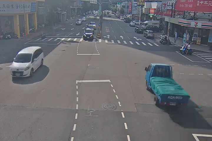 台中市道路 [08249]五權西路/東興路(右側車流往工業區)Wuquan W. Rd./Dongxing Rd.(Right side Traffic flow to industrial area) 距離692公尺