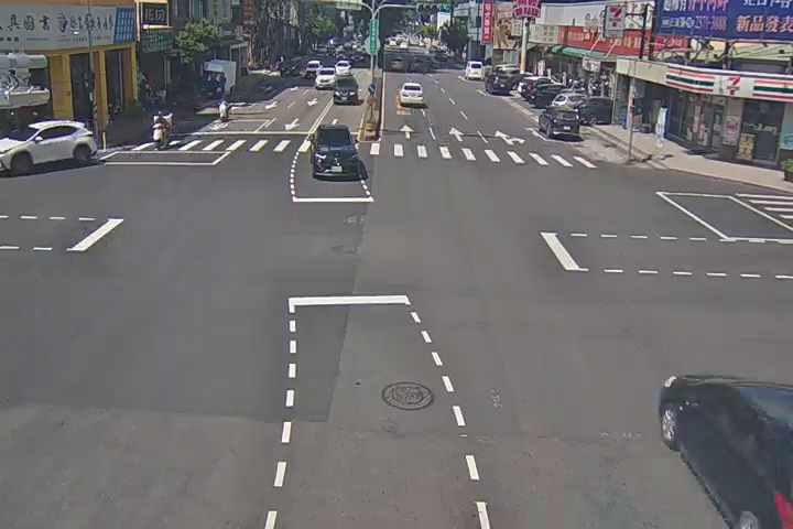 五權西路/東興路(右側車流往工業區)Wuquan W. Rd./Dongxing Rd.(Right side Traffic flow to industrial area)