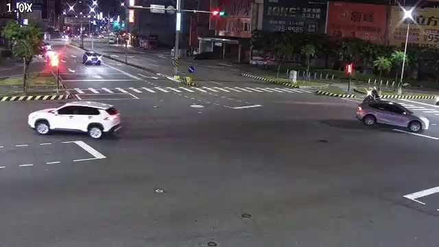 忠明路/中清路(右側車流往崇德路) Zhongming Rd. / Zhongqing Rd.(Right side Traffic flow to Chongde Rd.)