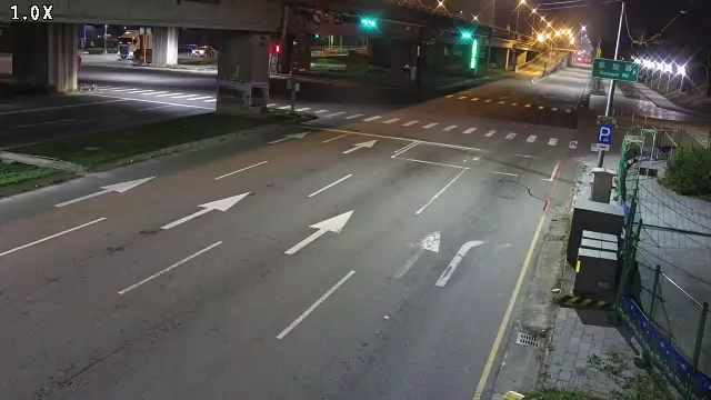 環中路/凱旋路(車流往中清路)