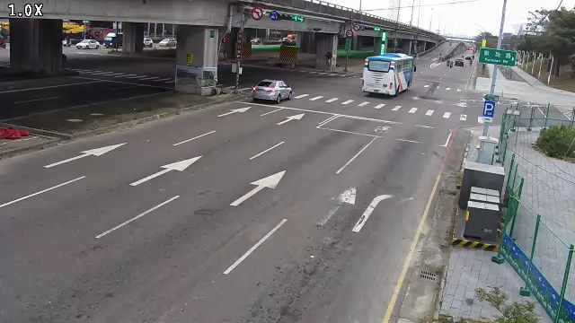 環中路/凱旋路(車流往中清路)