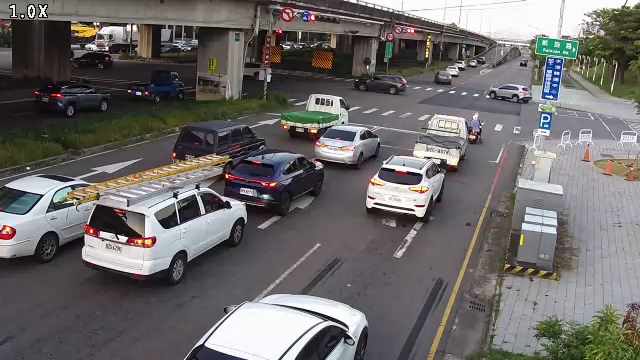 環中路/凱旋路(車流往中清路)