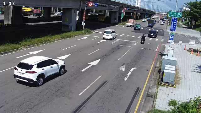 環中路/凱旋路(車流往中清路)