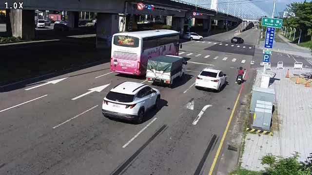 環中路/凱旋路(車流往中清路)