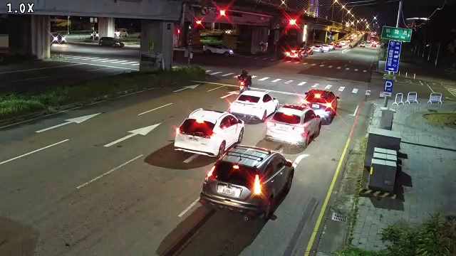 環中路/凱旋路(車流往中清路)